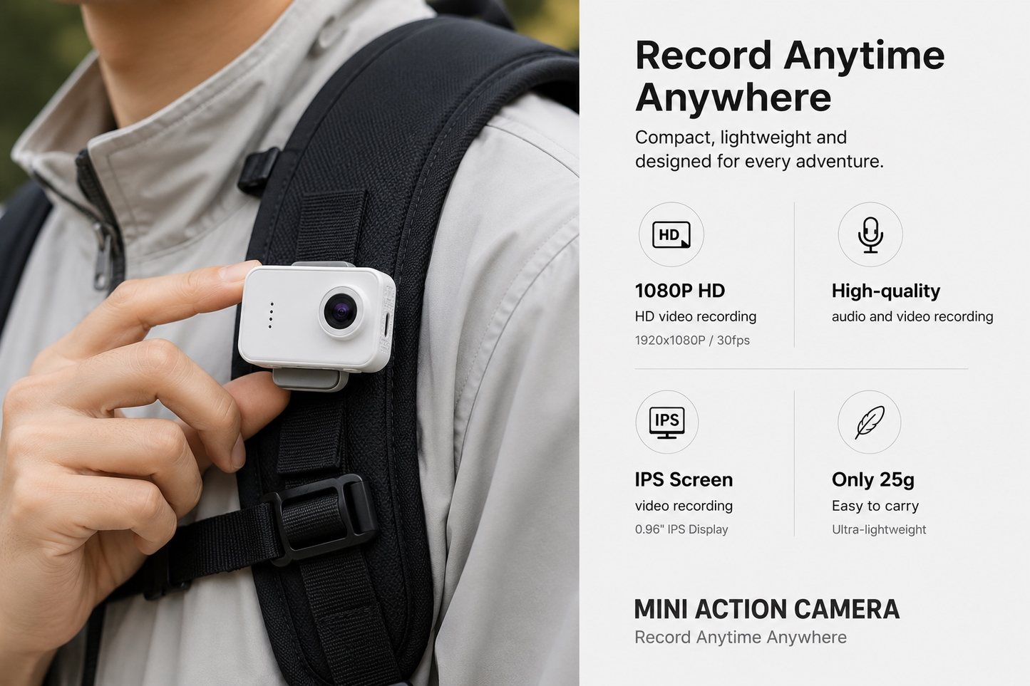 Novr Mini Action Camera