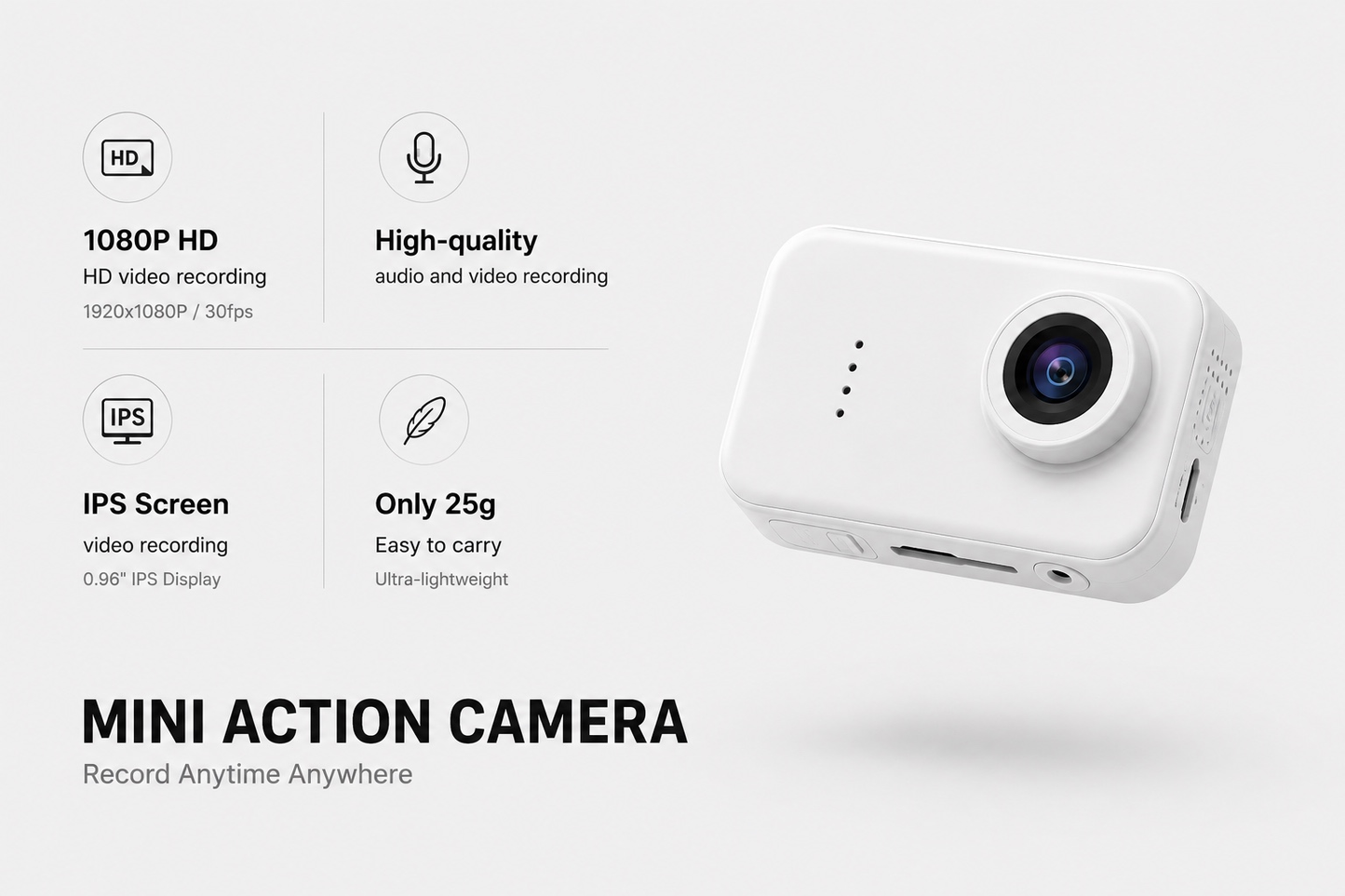 Novr Mini Action Camera